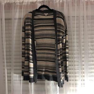 MERONA STRIPED CARDIGAN